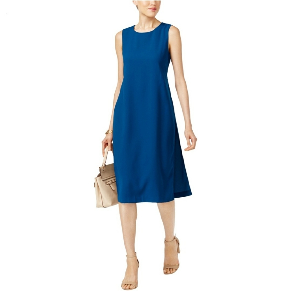 Alfani Women's A-Line Dress With Slits